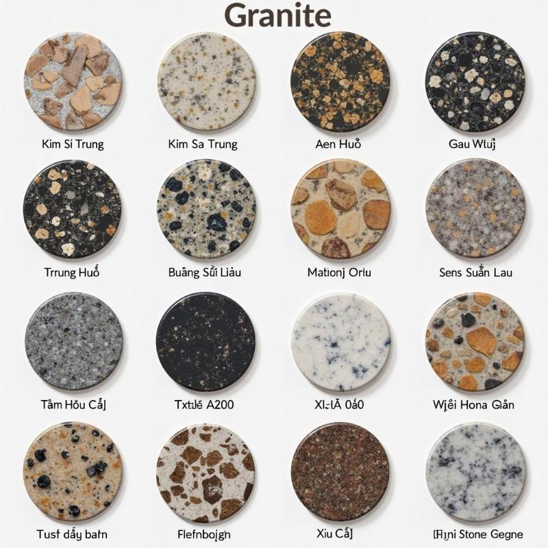 Các loại đá granite phổ biến và bảng giá tham khảo