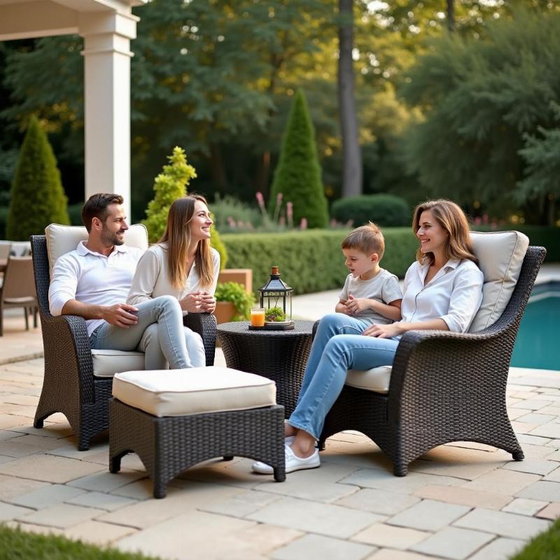 Kinh nghiệm chọn mua bộ ghế đá đẹp bền phù hợp không gian và ngân sách 2025